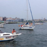 清水みなと祭り、海上花火大会2015