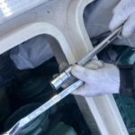 2024年12月22日　左舷ファンベルト張り