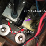 2025年4月17 FBスロットルコントロールレバーからのオイル漏れ修理