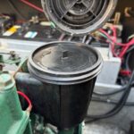 2025年9月3日　海水フィルター取り付け部分清掃